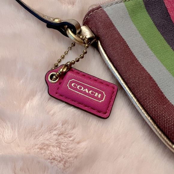Coach Wristlet- Multi Colored - Picture 8 of 8